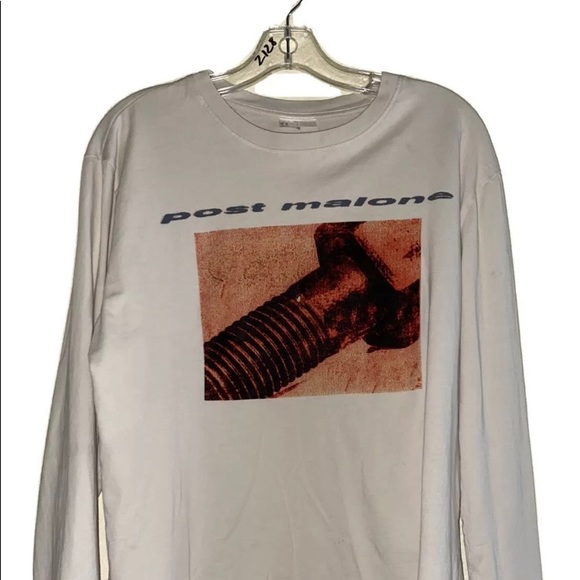 Post Malone H&M Collaboration Long Sleeve - Picture 1 of 3